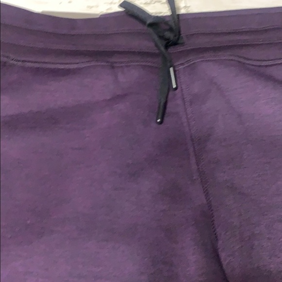 NWT 32° HEAT purple drawstring joggers size medium - Picture 3 of 6